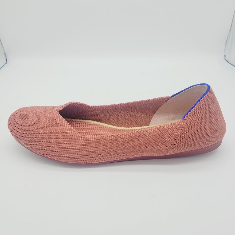 Rothy's Rusted Coral Women's Flats Slip Ons Comfort Shoe Sz 9 - Picture 6 of 9